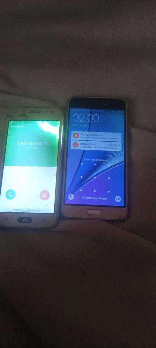 Samsung J2 and J3