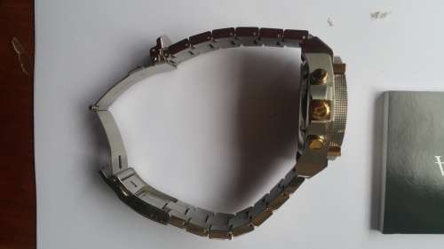 New Bulova 98B228 Precisionist Chronograph Two Tone Stainless 300M Men's Watch