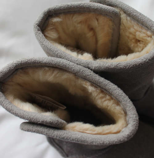 Silver Ugg Boots. Marks and Spencer. Size 7