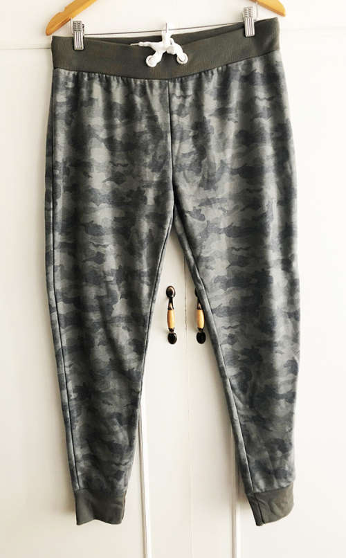 Camo Sweat Pants, New without tags