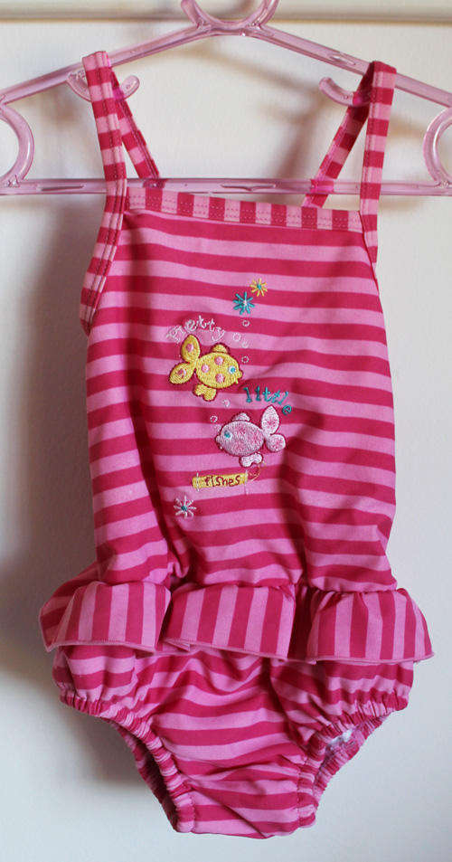 Baby Swimming costume with built in swim nappy