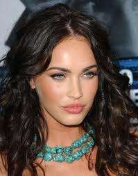 8 pieces clip in wavy human extensions hair in black, 45cm