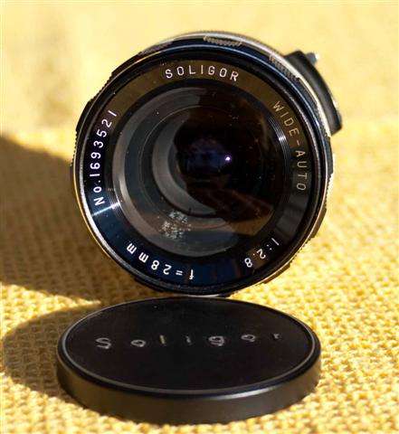 Soligor for Nikon lens 28mm wide angle f2.8