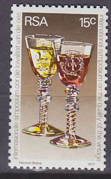 SOUTH AFRICA SACC 415 - 1977 - INTERNATIONAL WINE SYMPOSIUM - MNH