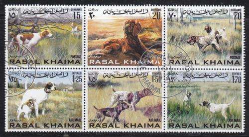 BEAUTIFUL THEMATIC MINISHEET - DOGS - RASAL KHAIMA