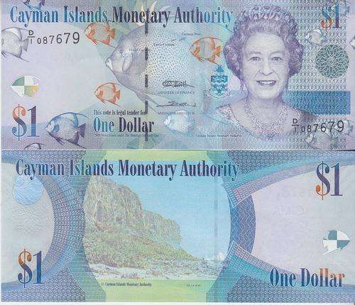 CAYMAN ISLANDS 1 DOLLAR 2010 P-NEW UNC