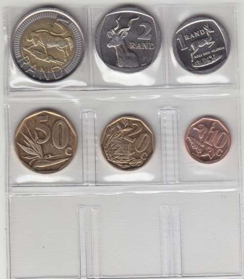 2012 UNCIRCULATED COIN SET IN SA MINT ENVELOPE