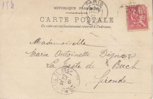 BOER WAR POSTCARD - BOER ASKING:WHERE IS MY FARM? WHICH FARM? - USED 1901 FRANCE