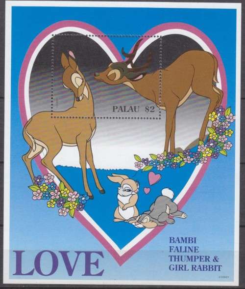 PALAU - DISNEY SWEETHEARTS - BAMBI