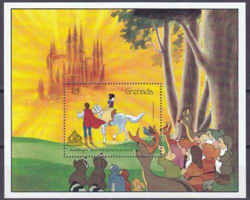 GRENADA - DISNEY - SNOWWHITE - MINT SHEET