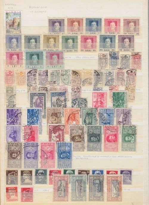 EARLY BULGARIA AND GERMANY COLLECTION IN ALBUM - 1100+ STAMPS - SEE 15 SCANS
