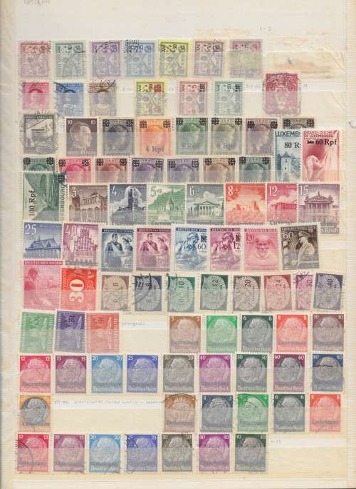 EARLY BULGARIA AND GERMANY COLLECTION IN ALBUM - 1100+ STAMPS - SEE 15 SCANS