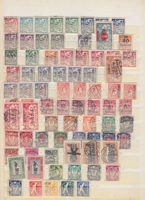 EARLY BULGARIA AND GERMANY COLLECTION IN ALBUM - 1100+ STAMPS - SEE 15 SCANS