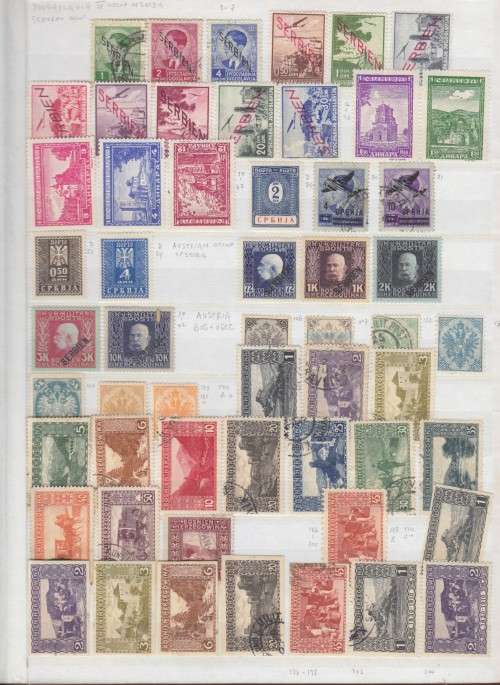 EARLY BELGIUM/CROATIA/YUGOSLAVIA COLLECTION - 700+ STAMPS - SEE 11 SCANS
