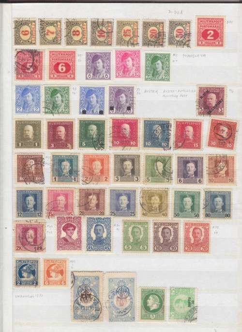 EARLY BELGIUM/CROATIA/YUGOSLAVIA COLLECTION - 700+ STAMPS - SEE 11 SCANS
