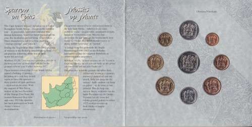1994 SOUTH AFRICA BRILLIANT UNCIRCULATED COIN SET 1994