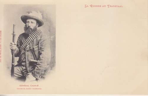 BOER WAR POSTCARD - GENERAL CRONJE - LA GUERRE AU TRANSVAAL