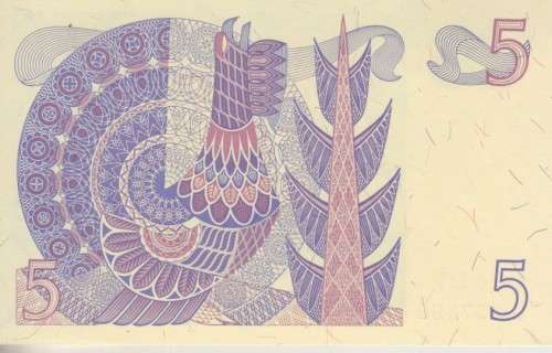 SWEDEN 5 KRONOR 1978 P51c UNC