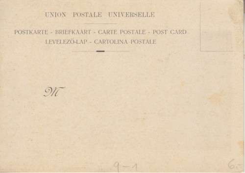 BOER WAR POSTCARD - THE OCCUPATION OF JOHANNESBURG - THE FLAG - UNUSED