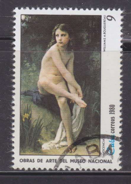 BEAUTIFUL THEMATIC STAMPS - PAINTING - CUBA