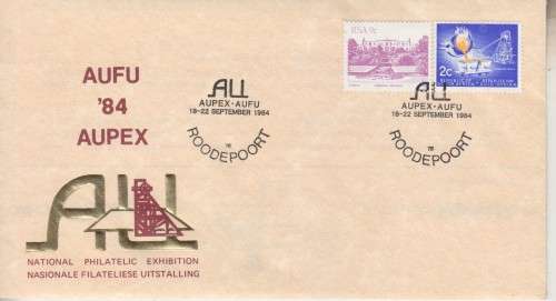 SOUTH AFRICA PHILATELIC COVER 1984 - AUPEX84 - NATIONAL PHILATELIC EXHIBITION