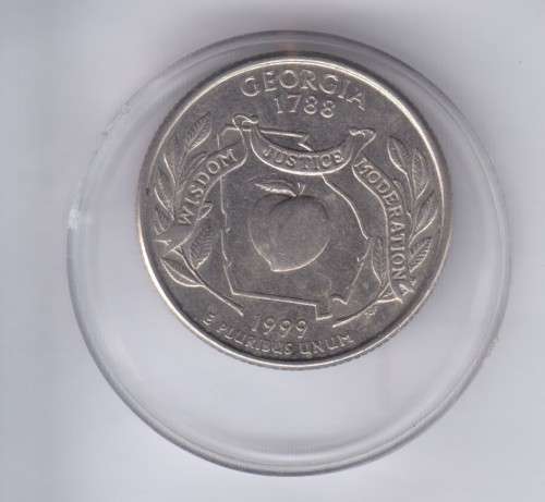 USA STATE QUARTER 1999 - GEORGIA