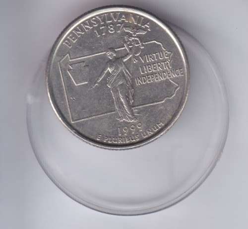 USA STATE QUARTER 1999 - PENNSYLVANIA