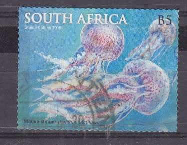 SOUTH AFRICA USED STAMPS - 2015 Marine Life - Jellyfish of South Africa