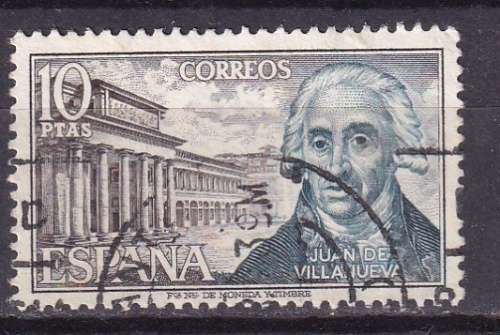 SPAIN STAMPS - 1973 Spanish Architects