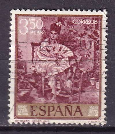 SPAIN STAMPS - 1968 Paintings by Mariano Fortuny y Carbo - Stamp Day