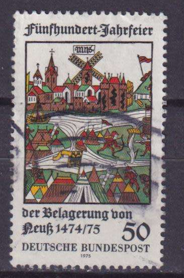 GERMANY STAMPS - 1975 The 500th Anniversary of the Siege of Neuss