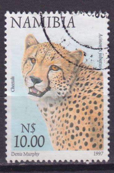 NAMIBIA - CHEETAH - SACC 223 1997 - USED
