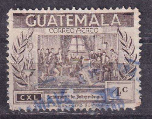 BEAUTIFUL THEMATIC STAMPS - ANNIVERSARY OF INDEPENDENCE - GUATEMALA