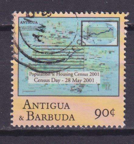 ANTIGUA and BARBUDA STAMPS - 2001 Population and Housing Census