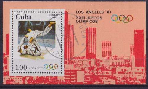 CUBA MINISHEET - 1983 Olympic Games - Los Angeles `84, USA