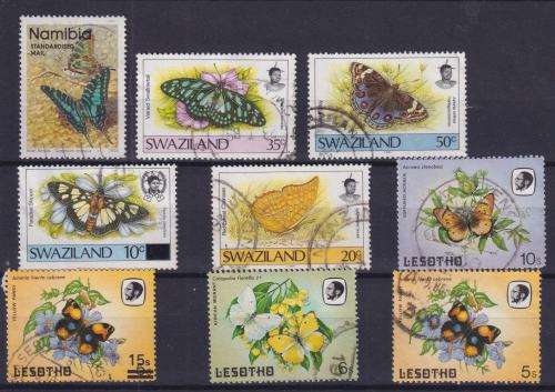 SALE!!!  GOOD VALUE - TEN RAND LOTS - BUTTERFLIES