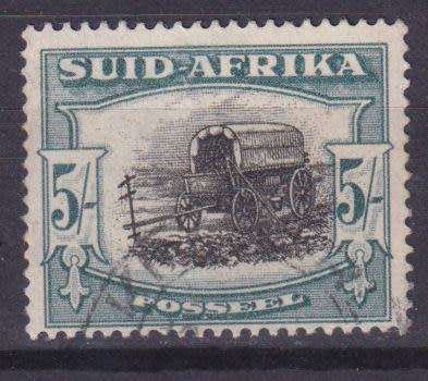 UNION OF SOUTH AFRICA STAMPS - 1933-1948 - 5s AFRIKAANS