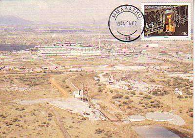 BOPHUTHATSWANA - MAXICARD SET OF 1 - PLATINUM MINE