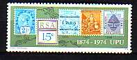 SOUTH AFRICA SACC 358 - 1974 - CENTENARY OF U.P.U. - MNH