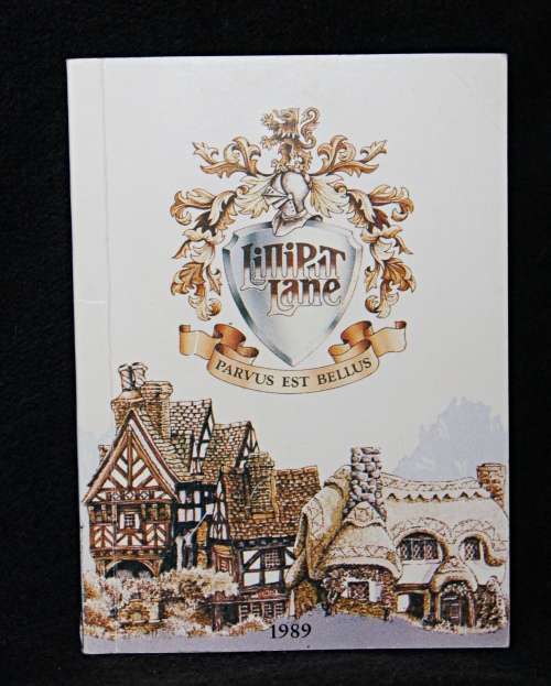 Lilliput Lane 1989 Collectors Informational Booklet
