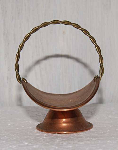 Copper and Brass Basket