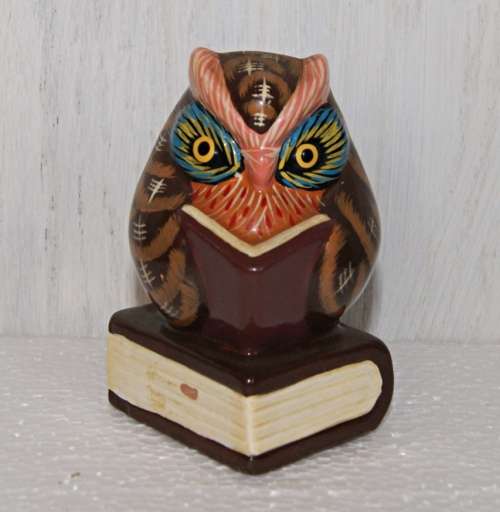 Porcelain Owl Figurine
