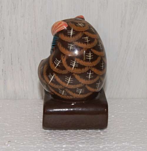 Porcelain Owl Figurine