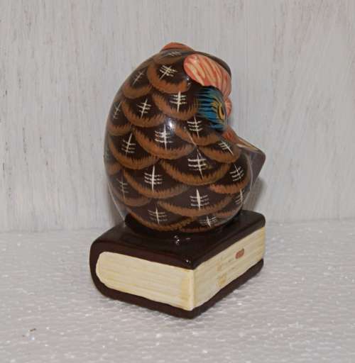 Porcelain Owl Figurine