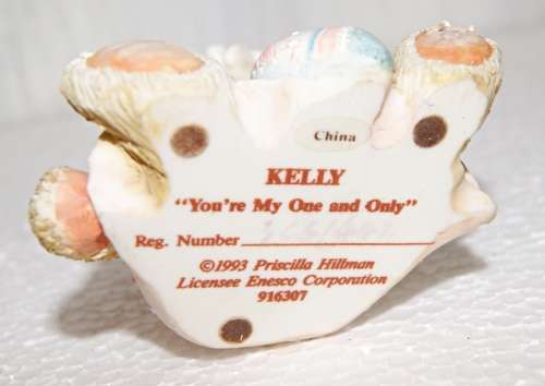Cherished Teddies `Kelly` Figurine Reg No 3C6/442