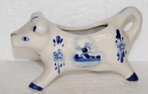 Delft Cow Milk Jug @@@ CCCRRRAAAZZZYYY R1 START!