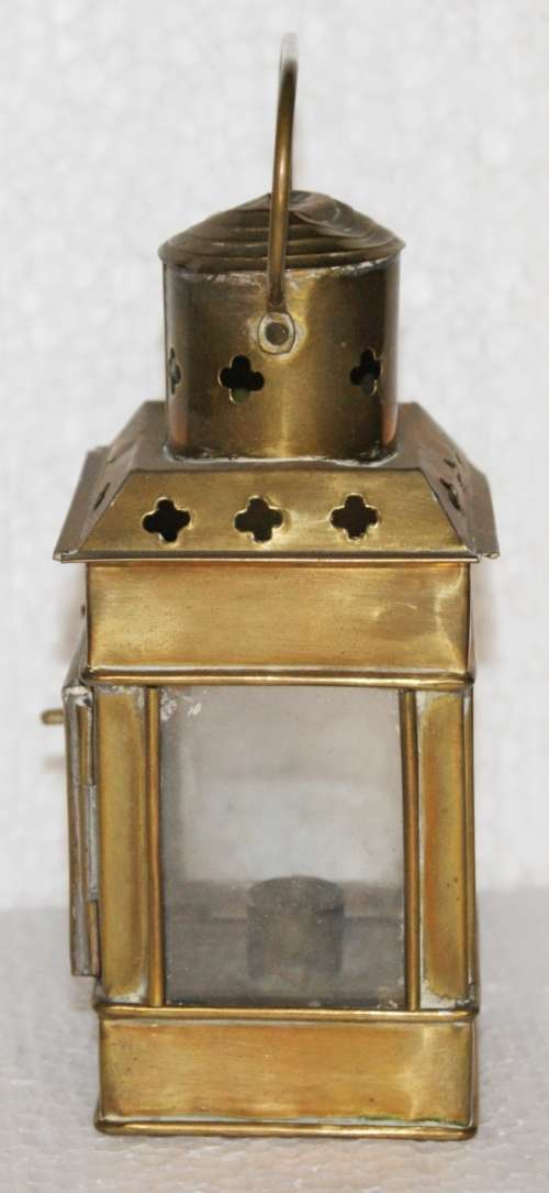 Antique Brass Candle Lantern @@@ CCCRRRAAAZZZYYY R1 START!!!
