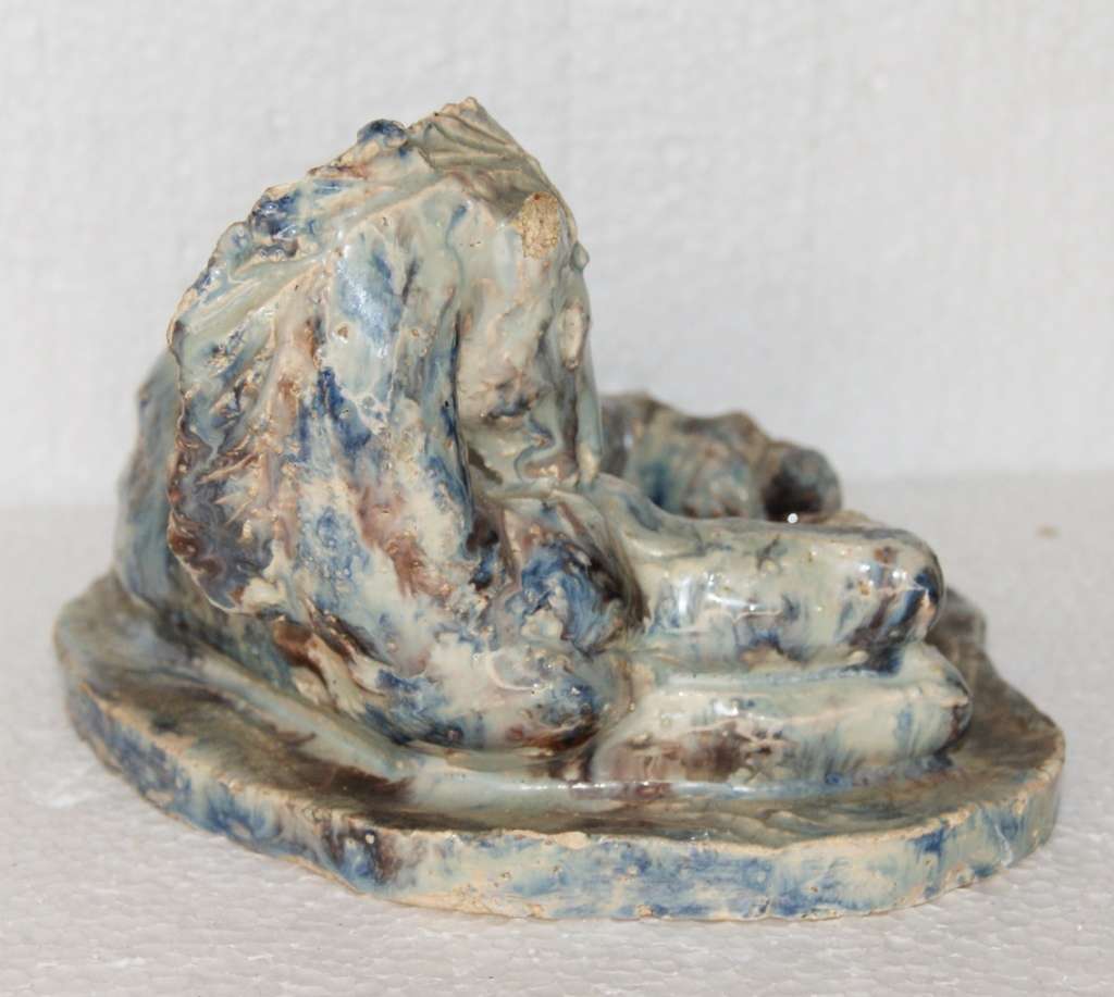 Vintage Stoneware Horse Statue Signed (as per the images) @@@ CCCRRRAAAZZZYYY R1 START!!!