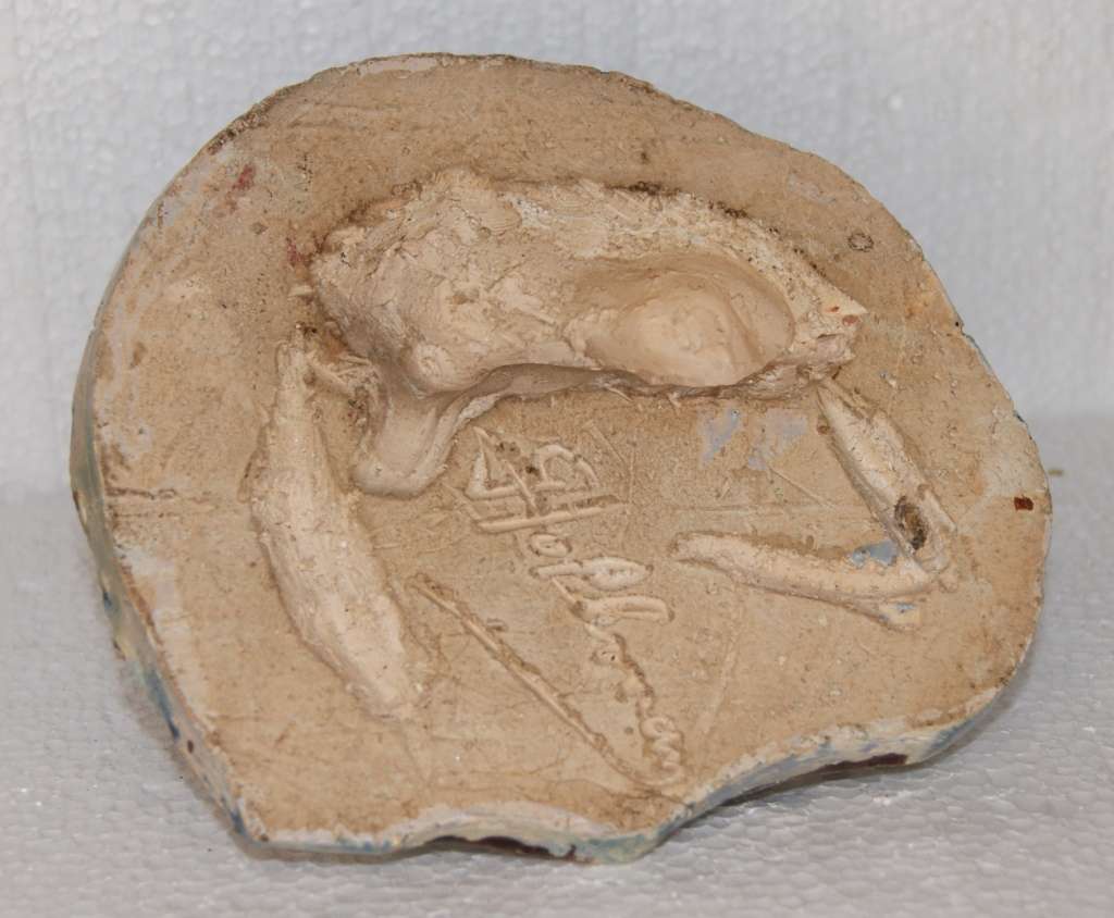 Vintage Stoneware Horse Statue Signed (as per the images) @@@ CCCRRRAAAZZZYYY R1 START!!!