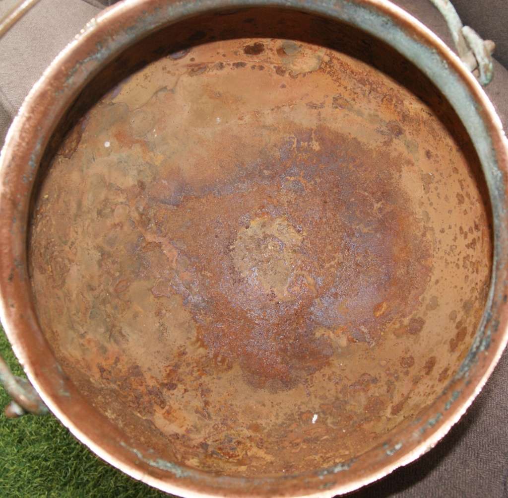 Copper Plated 10 Inch Potjie Pot